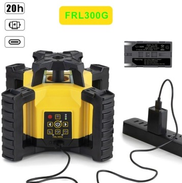 FIRECORE FRL300G PROFESJONLNY GEODEZYJNY NIWELATOR LASEROWY OBROTOWY