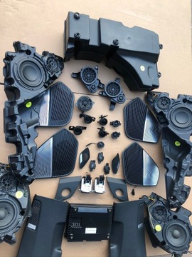 AUDI Q7 SQ7 4M0 4M0035466A NAGŁOŚNIENIE ADVANCED BANG OLUFSEN HIGH KOMPLET