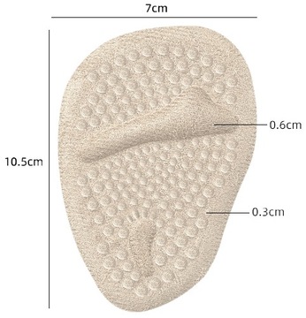 ГЕЛЕВЫЕ ПОЛУСтельки, приклеиваемые на высокие каблуки и туфли на высоком каблуке № Wbs20.