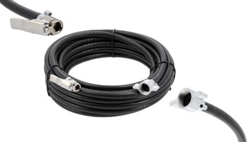 WĄŻ PNEUMATYCZNY DO POMPOWANIA KÓŁ Z SZYBKOZŁĄCZKĄ 6x10mm 8m 10bar YT-24280