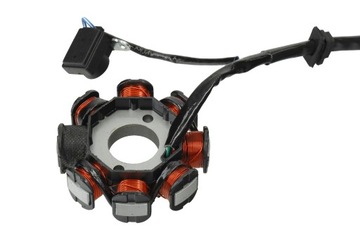 СТАТОР СПАРКЕР 4T GY6 СКУТЕР 5 КАБЕЛЕЙ 8 КАТУШЕК