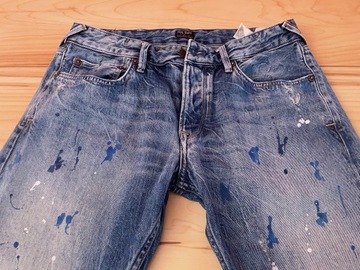 Spodnie jeansowe Pepe Jeans painted W33 L32