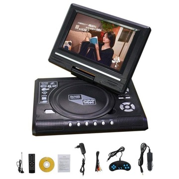 PRZENOŚNY ODTWARZACZ DVD Z TV/FM/USB 7,8