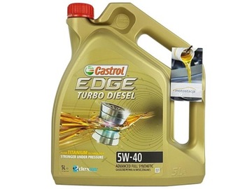 CASTROL EDGE 5W40 TD 5L + МАСЛЯНЫЙ ФИЛЬТР OE640/1