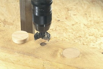 WOLFCRAFT Płytki do zaślepiania sęków 15mm 2940000