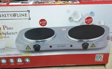 ROYALTY серебряная нагревательная плита 1000+1500Вт