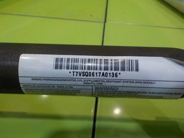 CHRYSLER SEBRING III 2.4 B 07R 4D ZÁVĚS VZDUCHOVÁ PRAVÁ T7VSQ0617A0136