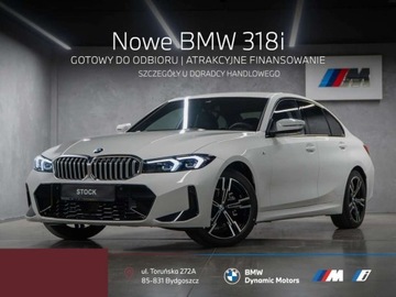BMW Seria 3 G20-G21 Limuzyna 2.0 318i 156KM 2025 BMW Seria 3 18i 156 KM - Gotowy do Odbioru - M Sport - Aktywny Tempomat