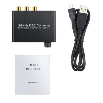 Конвертер nc+ AC3 DTS Toslink + усиление. наушники