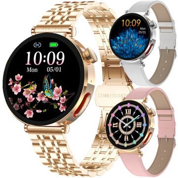 SMARTWATCH ZEGAREK KARDIOWATCH DAMSKI CUKIER EKG HRV PPG CIŚNIENIE MENU PL