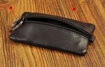 кожаный ЧЕХОЛ ДЛЯ КЛЮЧА замок для ключей LEATHER N8 blc