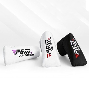 Ochraniacz na główkę klubu golfowego, wytrzymały nylon w kolorze białym dla kobiet