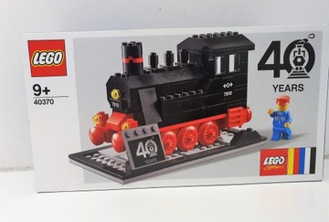 LEGO 40370 Promocyjne - 40 lat pociągów LEGO