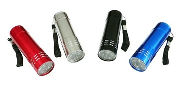 Latarka 9 LED Podręczna Carcommerce