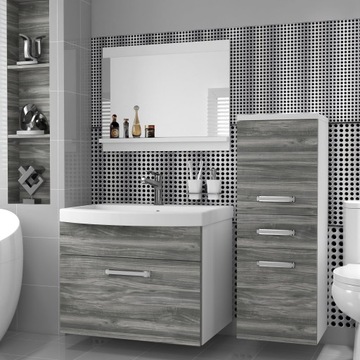 Мебель для ванной комнаты с ЗЕРКАЛОМ и РАКОВИНОЙ