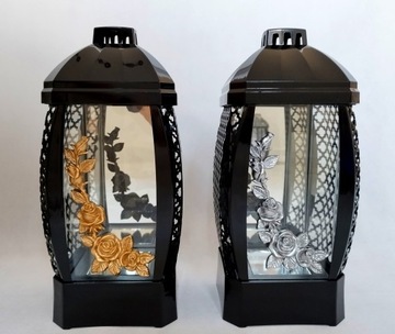 большая свеча, фонарь, часовня, ЗОЛОТОЙ КРЕСТ, 40 см + БЕСПЛАТНАЯ ВСТАВКА