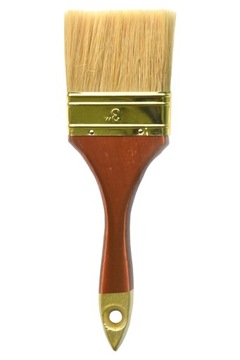 PĘDZEL ANGIELSKI PROFI 3'' 76 MM LAKIEROWANY