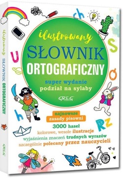 ILUSTROWANY SŁOWNIK ORTOGRAFICZNY, SZARY LUCYNA