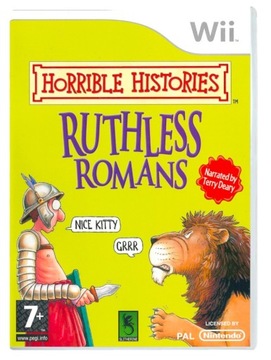 Gra akcji HORRIBLE HISTORIES RUTHLESS ROMANS WII