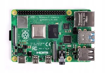 Микрокомпьютер Raspberry Pi WiFi Bluetooth 4x 1,5 ГГц 2 ГБ ОЗУ HDMI 4K