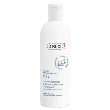Natłuszczająca baza emoliencyjna do kąpieli Ziaja Med AZS 270ml