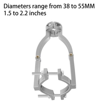 Поддержка адаптера для сверла с серебряными квадратными отверстиями