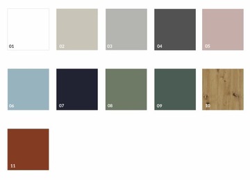 NATALY KL100 1D1W РЭЛИНГ кухонный шкаф, глянцевый