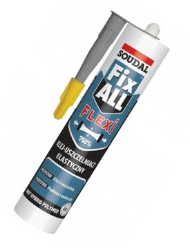 Klej Hybrydowy Uszczelniacz Fix All Soudal Flexi Elastyczny SZARY 290ml