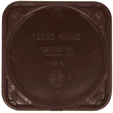 РАМКА КОРПУСА PRESTO ЭЛЕКТРИЧЕСКАЯ РОЗЕТКА КОРИЧНЕВАЯ