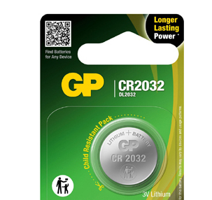 Baterie guzikowe litowe GP CR2032 2032 1szt.