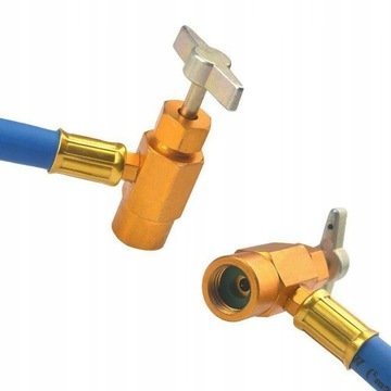 WĄŻ Z MANOMETR I ZAWOREM KLIMATYZACJI DO R134A