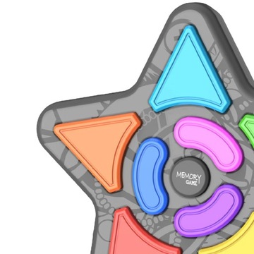 Тренировка памяти Мигающий свет Головоломка с пентаграммой