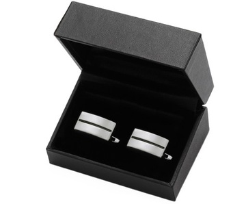 ELEGANT STEEL Запонки для рубашек в металлической коробочке GREG d6-12