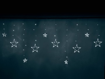 ЛАМПЫ СВЕТОВАЯ ГИРЛЯНДИЯ 138 LED ШТОРА ХОЛОДНАЯ