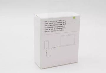 КАБЕЛЬ МОЛНИЯ - USB ТИП C БЕЛЫЙ 2М