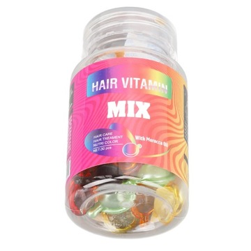 КАПСУЛЫ СМЕСЬ ДЛЯ ВОЛОС МАСЛА УКРЕПЛЯЮЩИЕ 30 ШТ.