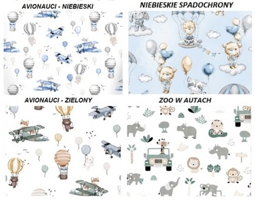Подушка JAŚ, хлопок, много узоров.
