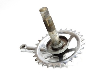 НОВЫЙ шатун ZZR Romet Bobo Żabka Piksi Szarik Jacek 28 зубьев