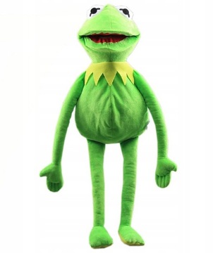 Kermit Pluszowa Żaba Pluszak Maskotka Pacynka 60cm