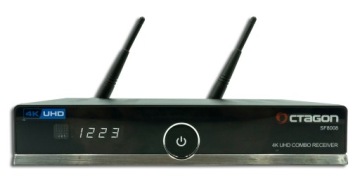 Octagon SF8008 4K COMBO DVB-S2X/T2/C ENIGMA 2 OPENATV 7.3 CCCAM OSCAM IPTV