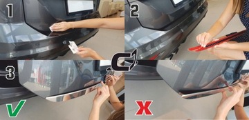 CITROEN BERLINGO III 2018 - ПОЛОСКА НА КРАЯ КРАНА