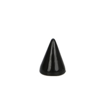50pcs/set 7x10mm Cone Studs And Spikes DIY Craft Cool Punk Garment Rivets