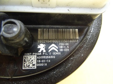 CITROEN C4 II 1.6 B-HDI ČERPADLO PALIVA PLOVÁK 9802984980