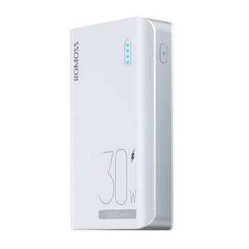 ROMOSS ZESTAW MOCNY POWERBANK 10000MAH 2X USB-A USB-C QC PD 30W Z KABLEM