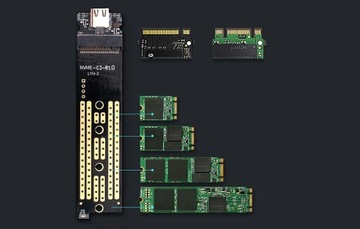 КОРПУС ORICO M.2 NVME SSD USB-C 3.1 10 Гбит/с