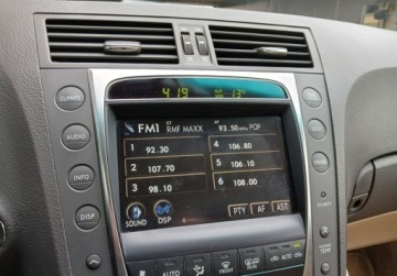 Lexus GS III 2008 Lexus GS GS 460 Prestige Vat Marza Salon PL Nawigacja Mark Levinson, zdjęcie 19