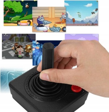 КЛАССИЧЕСКИЙ ДЖОЙСТИК ATARI ИЗ 80-Х ГОДОВ ДЛЯ ATARI 2600