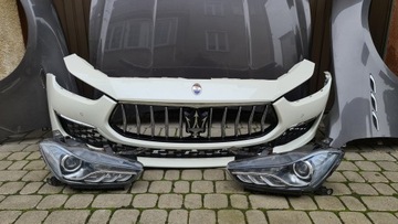 Maserati Ghibli xenon zderzak przod lift maska