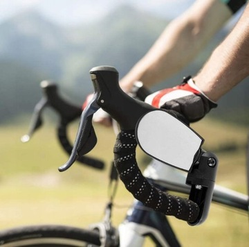LUSTERKO ROWEROWE DO ROWERU NA KIEROWNICĘ UNIWERSALNE WSTECZNE LEWE PRAWE