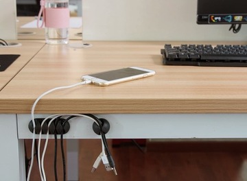 AG381 ORGANIZER KABLI CABLE DROP 6 SZTUK